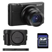Sony appareil photo apn compact compact expert dsc-rx100 va noir+ etui + sd 4 go