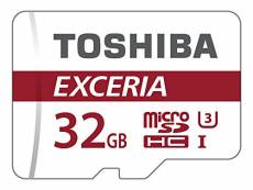 Toshiba EXCERIA M302 32Go carte mémoire Micro SD de 90 Mo / s 4K - THN-M302R0320EA
