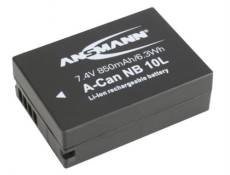 Ansmann A-Can NB 10 L - Batterie - Li-Ion - 850 mAh - pour Canon PowerShot G1 X, G15, G3 X, SX40 HS, SX50 HS, SX60 HS