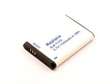 Batterie compatible SAM SLB-1137D, Li-ion, 3,7V, 1100mAh, 4,1Wh
