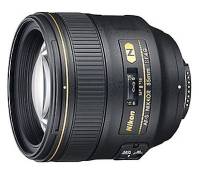 Objectif reflex Nikon AF-S 85mm f/1.4 G noir