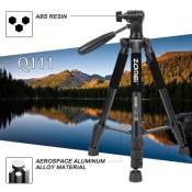 Portable ZOMEI Q111 Caméra Al-Alloy Trépied pour Canon Nikon Sony DV vidéo? Kiliaadk157
