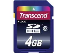 Transcend Ultimate - Carte mémoire flash - 4 Go - Class 10 - 200x - SDHC