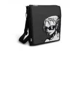 Streetbag Zipitbag black - idomu besace étudiant pour format A4+