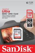 Carte mémoire SanDisk Ultra SDXC UHS-I 128 Go Carte Memory Stick Carte SD