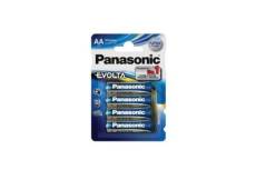 Pack de 4 piles Panasonic Evolta LR06 AA 1.5 V