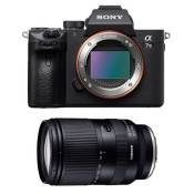 Sony appareil photo hybride alpha 7 III + tamron 28-200mm f/2.8-5.6 di III rxd fe