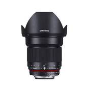 Samyang objectif 16mm f/2 ed as umc cs compatible avec canon