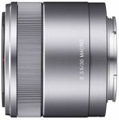 Objectif hybride Sony E 30mm f/3,5 Macro Silver