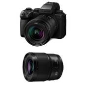 Panasonic appareil photo lumix s5 mark II x + objectif 20-60 + objectif 50mm f1.8