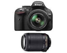 Nikon D5200 - appareil photo numérique objectifs AF-S DX 18-55 mm et 55-200 mm VR