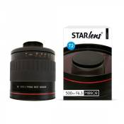 Starblitz objectif starlens catadioptrique 500mm f6.3 compatible avec bague nikon
