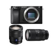 Sony appareil photo hybride alpha 6100 noir + 16-70 + 70-350mm