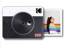 Kodak mini shot combo 2 retro c300 - appareil photo instantané (photo carré 7,6 x 7,6 cm - 3 x 3'', écran lcd 1,7'', bluetooth, batterie lithium, subl