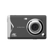 LINFE Appareil photo numérique compact 4K HD 3 avec mise au point automatique - Noir