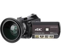 Caméscope Vidéo WiFi DV 4K 1080P noir