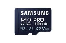 Carte mémoire microSDXC Samsung Pro Ultimate 512 Go Bleu