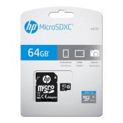HP mi210 - Carte mémoire flash (adaptateur microSDXC vers SD inclus(e)) - 64 Go - UHS-I U1 / Class10 - microSDXC UHS-I