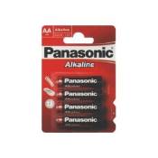 Panasonic Alkaline Power LR6AP/4BP - batterie - AA - Alcaline x 4