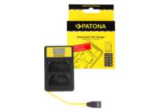 Patona Chargeur double Smart LCD pour Nikon EN-EL15