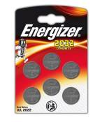 Energizer pile bouton Lithium 3V CR2032 6 pièces