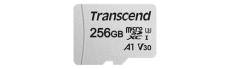 Transcend 300S - Carte mémoire flash - 256 Go - A1 / Video Class V30 / UHS-I U3 / Class10 - micro SDXC