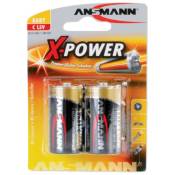 ANSMANN X-POWER Baby C - Batterie 2 x C - Alcaline
