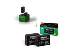 Hahnel kit 2x batteries ULTRA compatibles Fujifilm NP-W126S + Chargeur Double Procube2 FujiFilm