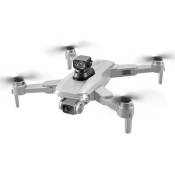 Drone RG108S 1080P FHD Caméra Fonction d'évitement d'obstacles 5G WiFi GPS 3 Batterie Gris