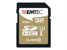 EMTEC SpeedIN' - Carte mémoire flash - 32 Go - UHS Class 3 / Class10 - SDHC UHS-I