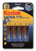 KODAK - Pile - Ultra Premium Alcaline - AA / LR06 - Pack de 4