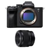 Sony appareil photo hybride alpha 7 iv + fe 50mm f/1.8