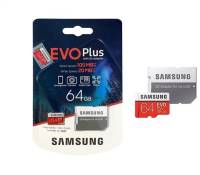 Carte Memoire Samsung Evo Plus Micro sd 64 Go SDHX/SDHC +Adaptateur XSTONE