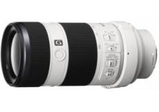 SONY FE 70-200 mm f/4 G OSS blanc monture Sony E objectif photo hybride