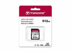 Transcend 512gb sd card uhs-i u3 a2 ultra performance TS512GSDC340S
