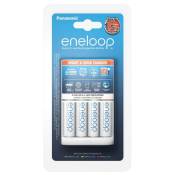 Chargeur rapide Eneloop Smart&Quick + 4 piles AA rechargeables Eneloop 1900mAh