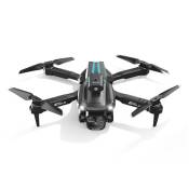 Drone HYTOBP M° RC Pliable 4K HD Trois Caméras WiFi FPV avec Mode de maintien d'altitude Quadricoptère 6 axes