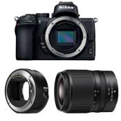Nikon appareil photo hybride z50 + z 18-140 + bague ftz II
