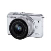 Canon EOS M200 - Appareil photo numérique - sans miroir - 24.1 MP - APS-C - 4K / 25 pi/s - 3x zoom optique objectif EF-M 15 - 45 mm IS STM - Wi-Fi, Bl