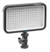 Cullmann CUlight V 390DL Lampe Photo/Vidéo 170 LED + Filtres de diffusion + mini support 1/4" Blanc/Jaune