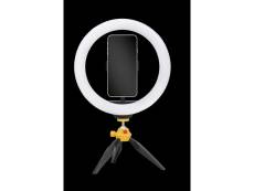 Kodak led selfie ring light avec trépied pour tous les smartphones (25cm de diamètre, luminosité et balance des couleurs réglables, 1600 lumens, parfa