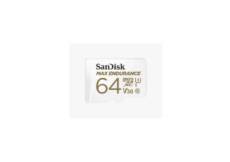 Sandisk Carte MicroSD Max Endurance - 64GB + Adaptateur