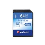 Verbatim Premium - Carte mémoire flash - 64 Go - Class 10 - SDXC