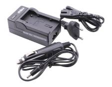 Vhbw Chargeur de batterie compatible avec JVC BN-VF808, BN-VF808U, BN-VF815, BN-VF815U, BN-VF823, BN-VF823U caméra, DSLR, action-cam