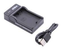Vhbw Chargeur USB de batterie compatible avec Canon LP-E5 batterie appareil photo digital, DSLR, action cam