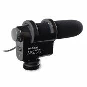 Hähnel MK200 Microphone pour Reflex Noir