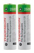 Thomson - Pack 2x piles rechargeables HR06 AA 2500 mAh