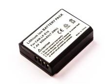 Batterie compatible CAN LP-E10, Li-ion, 7,4V, 950mAh, 7,0Wh