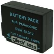 Batterie pour PANASONIC DMW-BLC12 - Otech