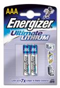 Energizer 2 piles lithium LR03 (AAA)